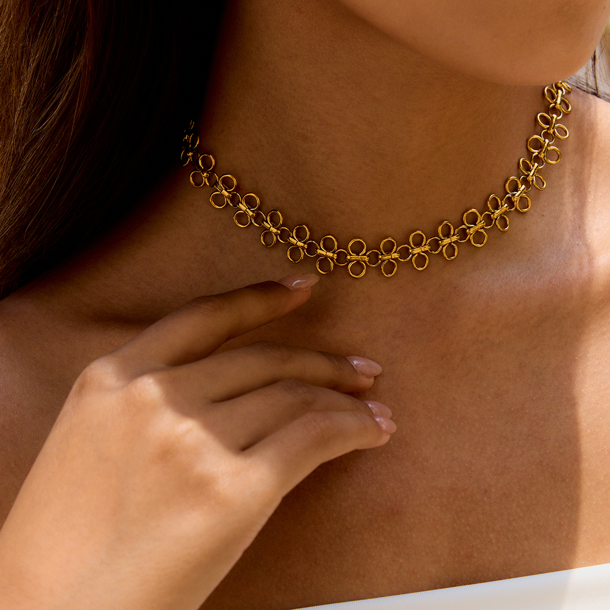 Celéste Necklace Jasna 18K Gold