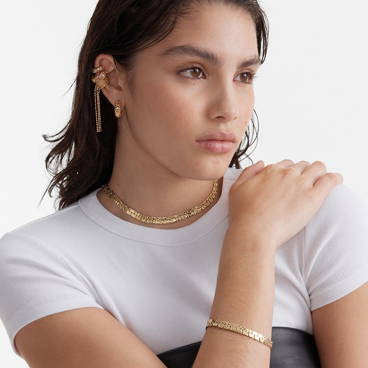 Celéste Necklace Joconde 18K Gold - 8