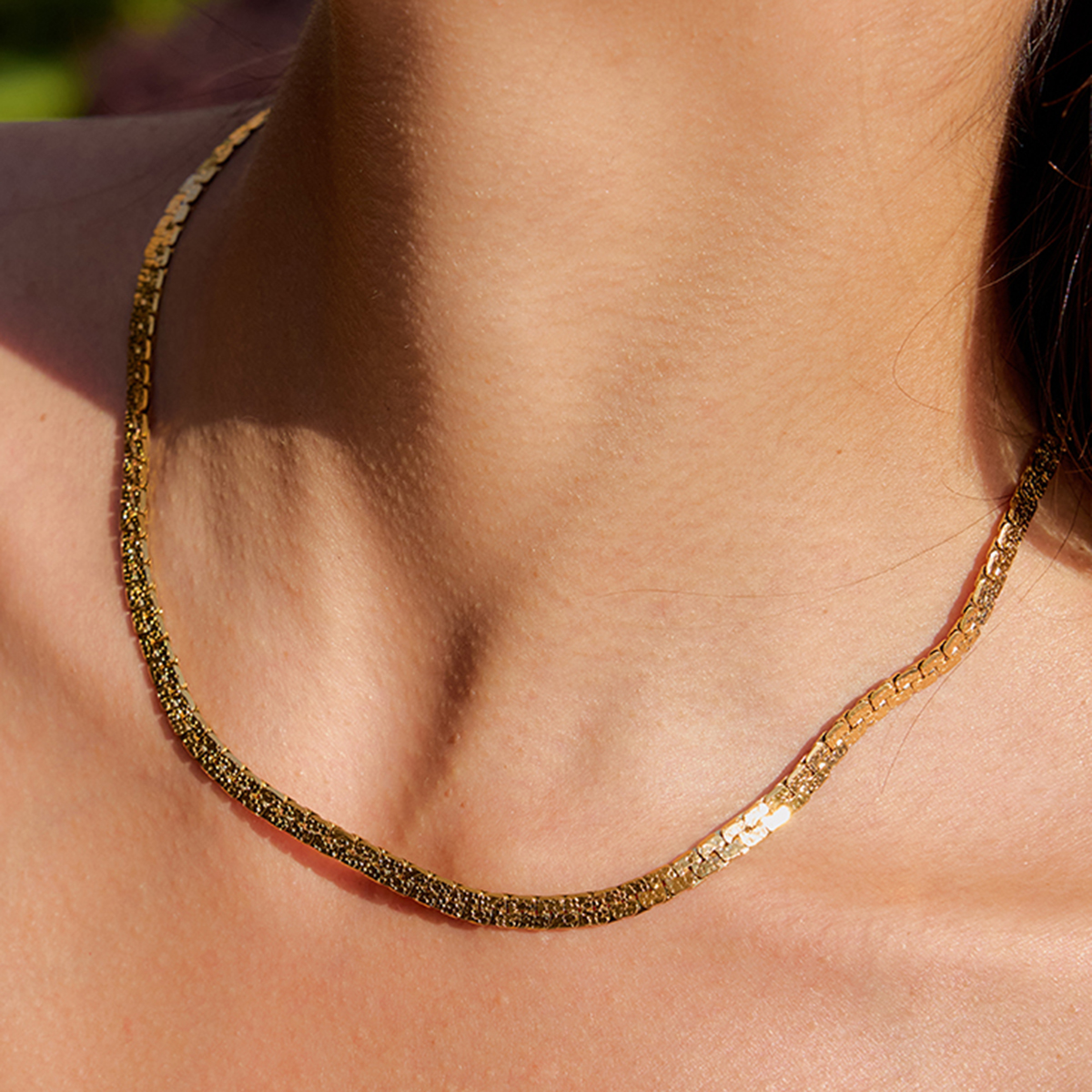 Celéste Necklace Joconde 18K Gold - 12