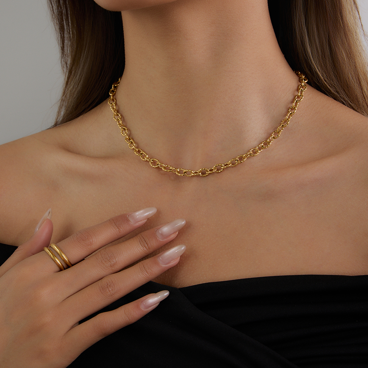 Celéste Necklace Liberté 18K Gold - 3