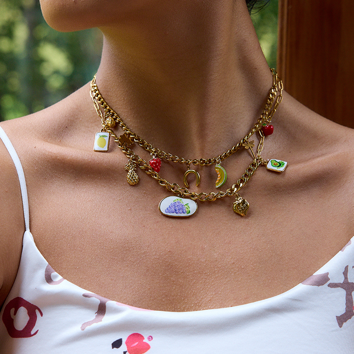 Celéste Necklace Lumine 18K Gold - 8