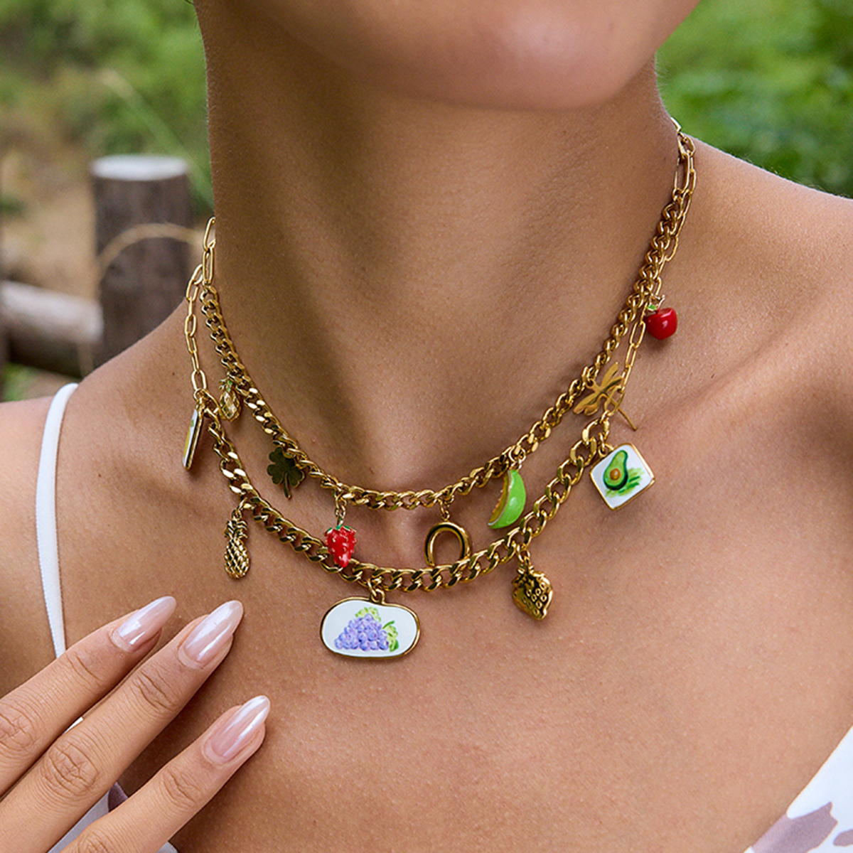 Celéste Necklace Lumine 18K Gold - 10