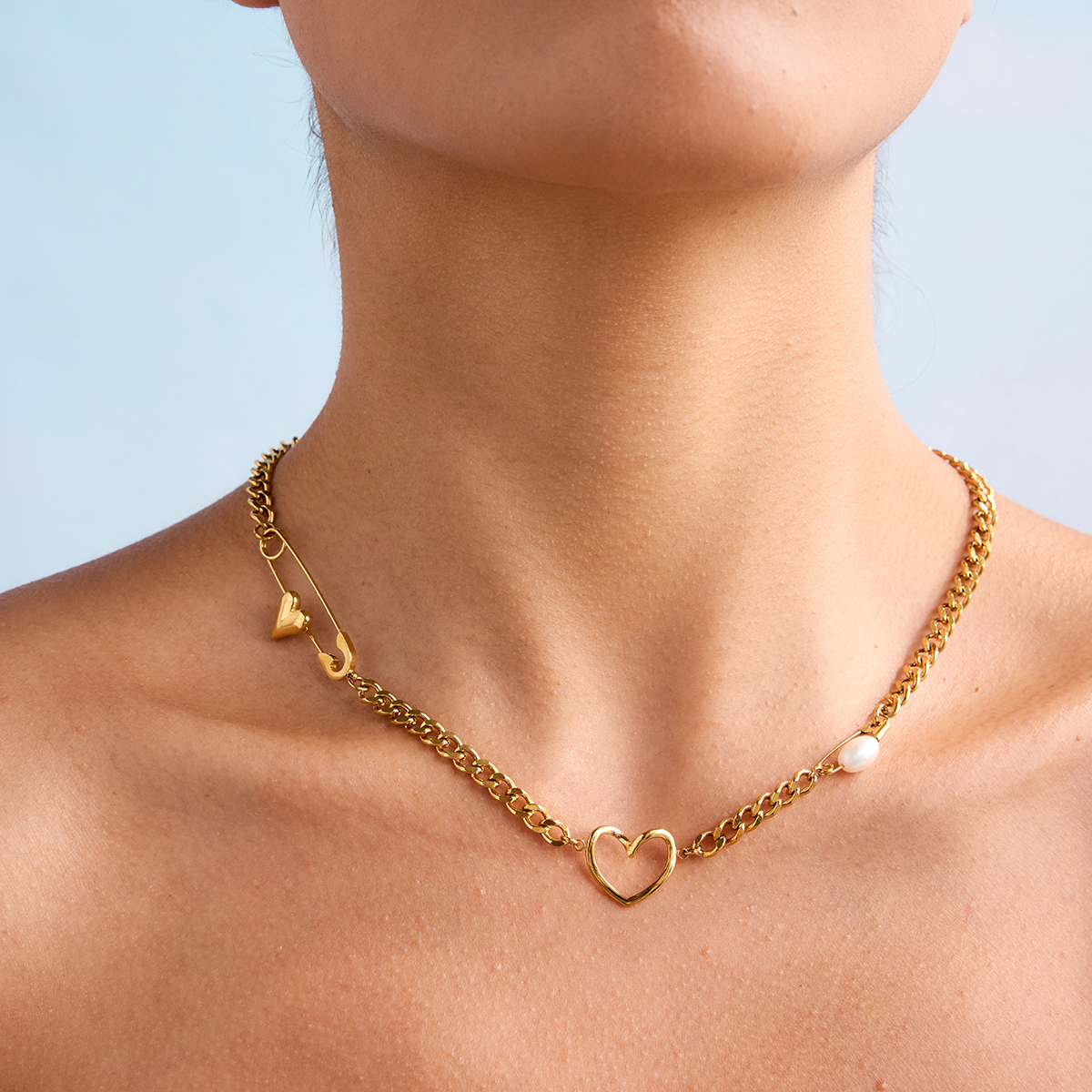 Celéste Necklace Melibelle 18K Gold
