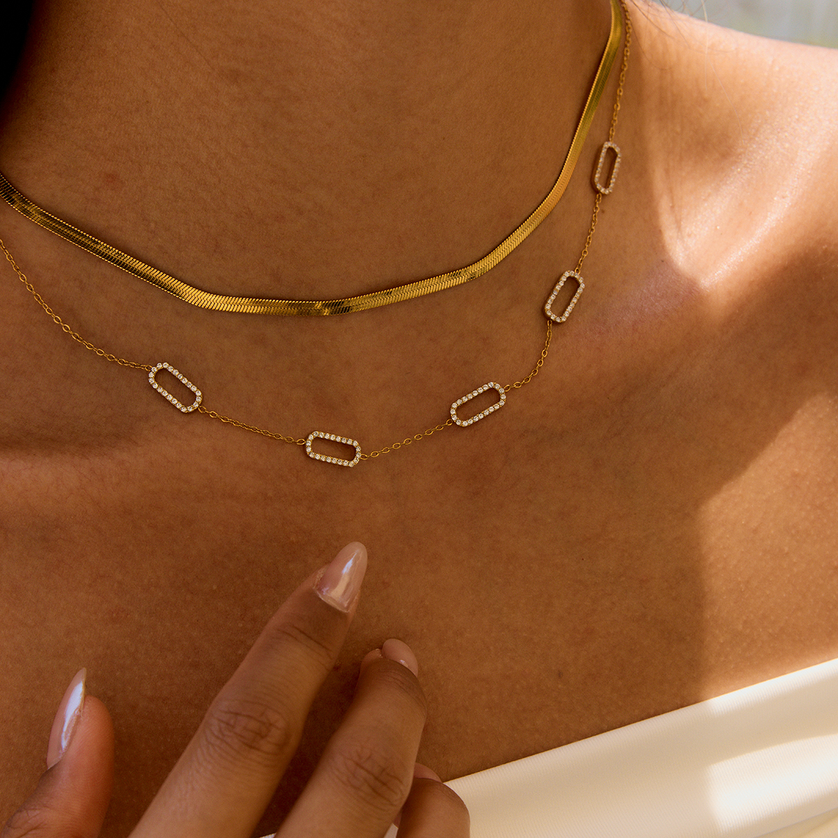 Celéste Necklace Norberta 18K Gold - 8