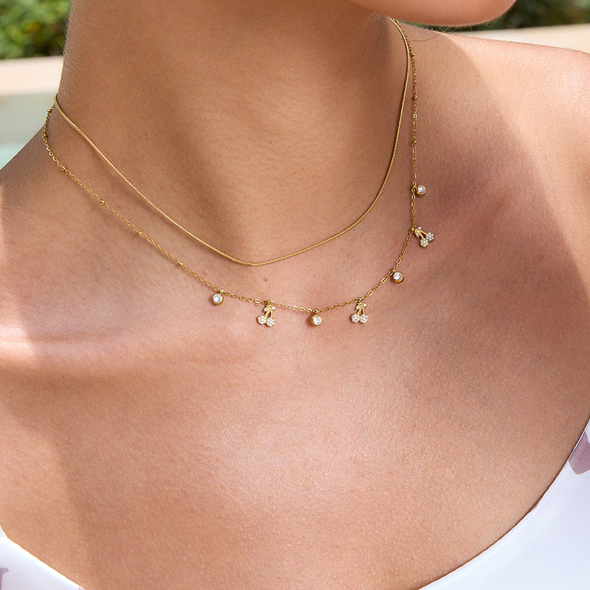 Celéste Necklace Nouria 18K Gold - 13