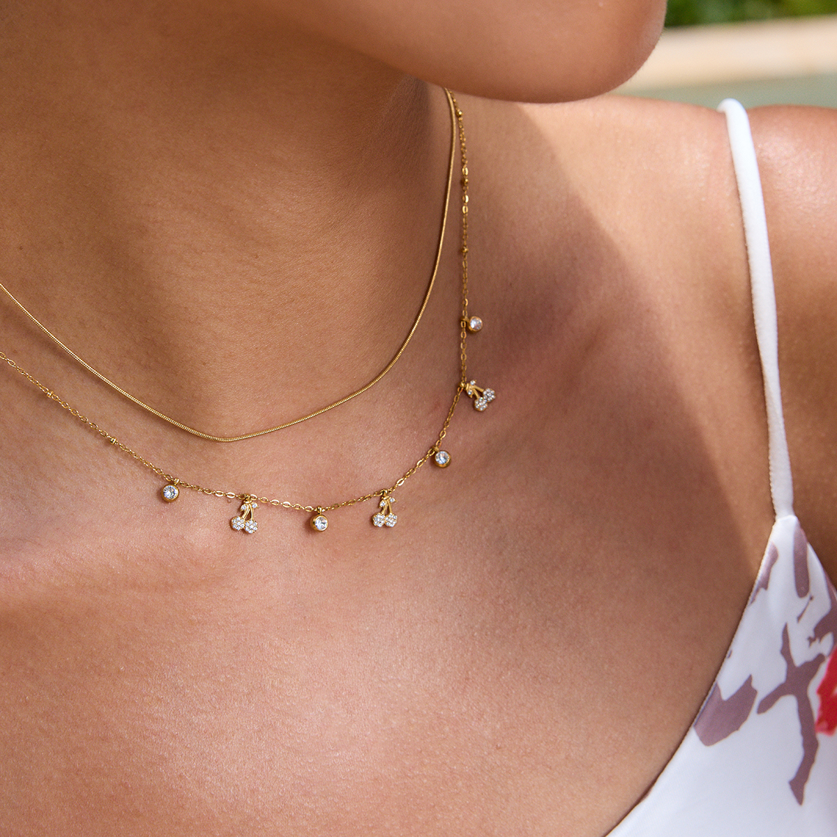 Celéste Necklace Nouria 18K Gold - 12