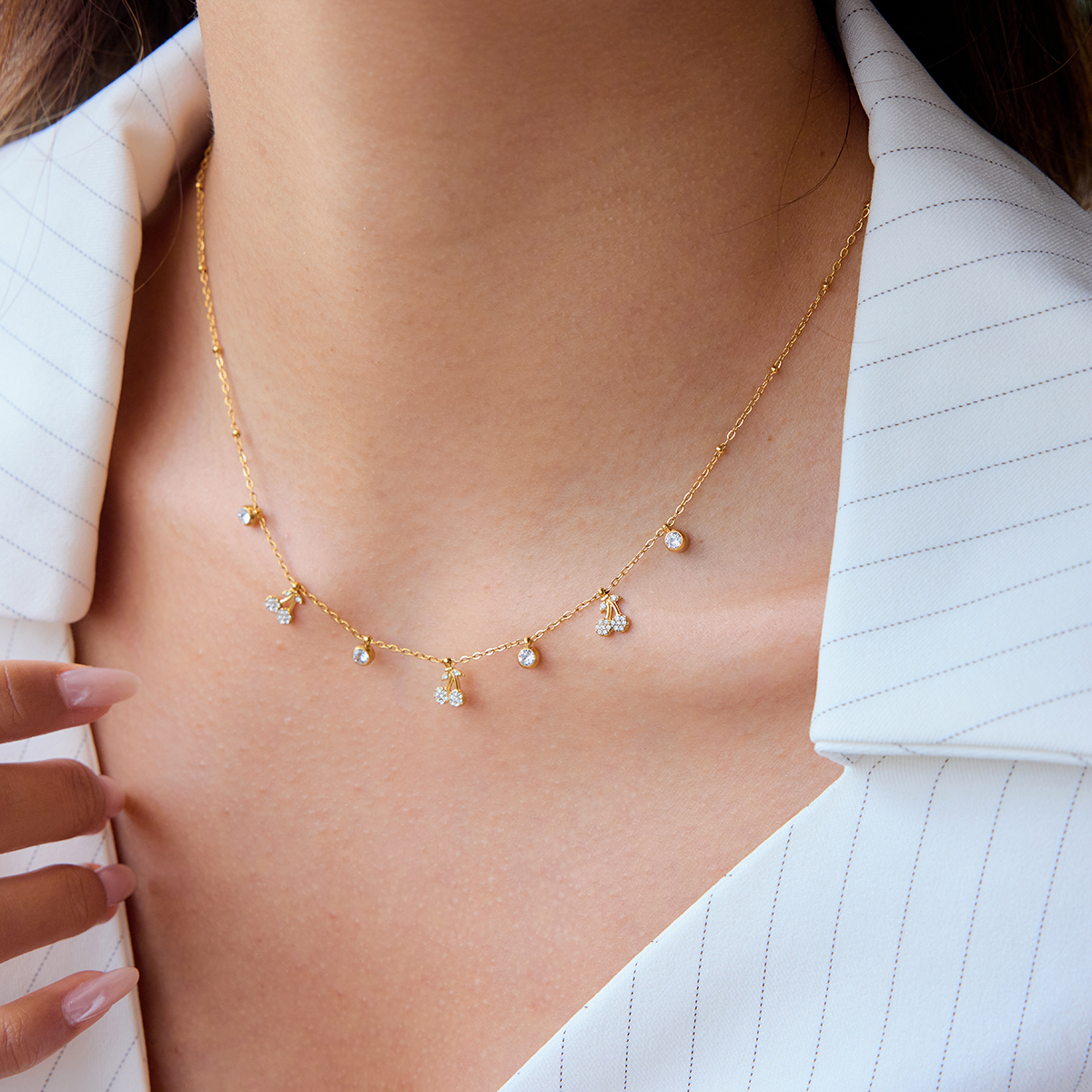 Celéste Necklace Nouria 18K Gold - 9