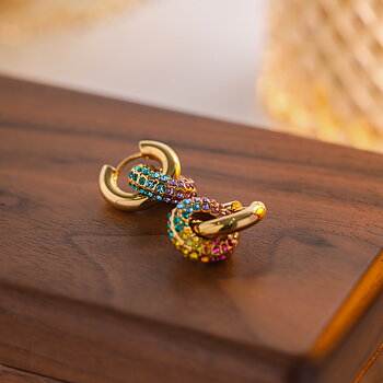 Celéste Earrings Pacifique 18K Gold