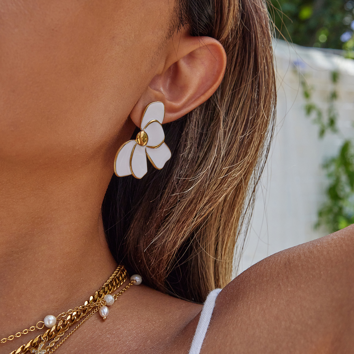 Celéste Earrings Photine 18K Gold | Smycken | Klocktema