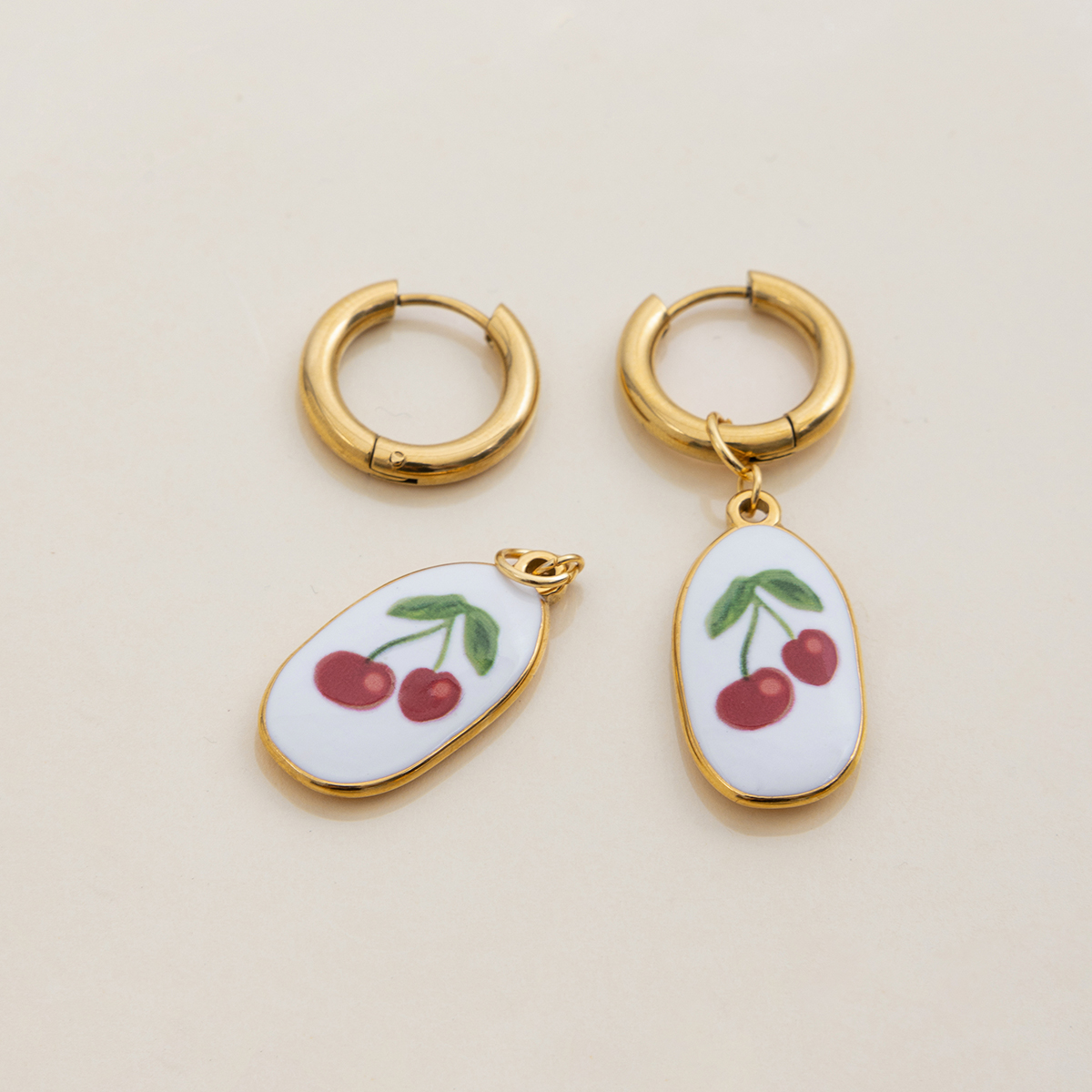 Celéste Earrings Raphaëlle 18K Gold - 3