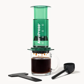 Aeropress Clear Green - Fantastisk kaffepress 