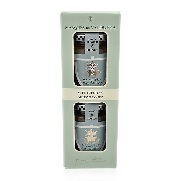 PRESENTBOX Marqés de Valdueza Vildblomshonung & Stenekshonung