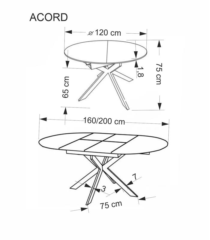 Acord matbord  - 10