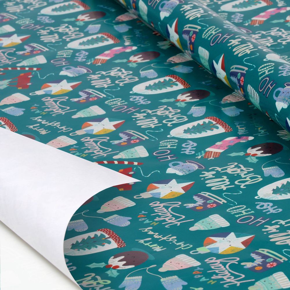 Presentpapper - Xmas Ornaments - 2