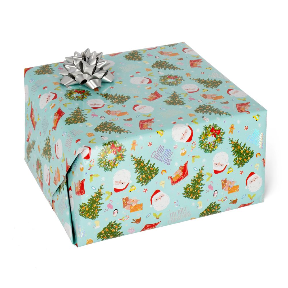 Presentpapper - Santa claus