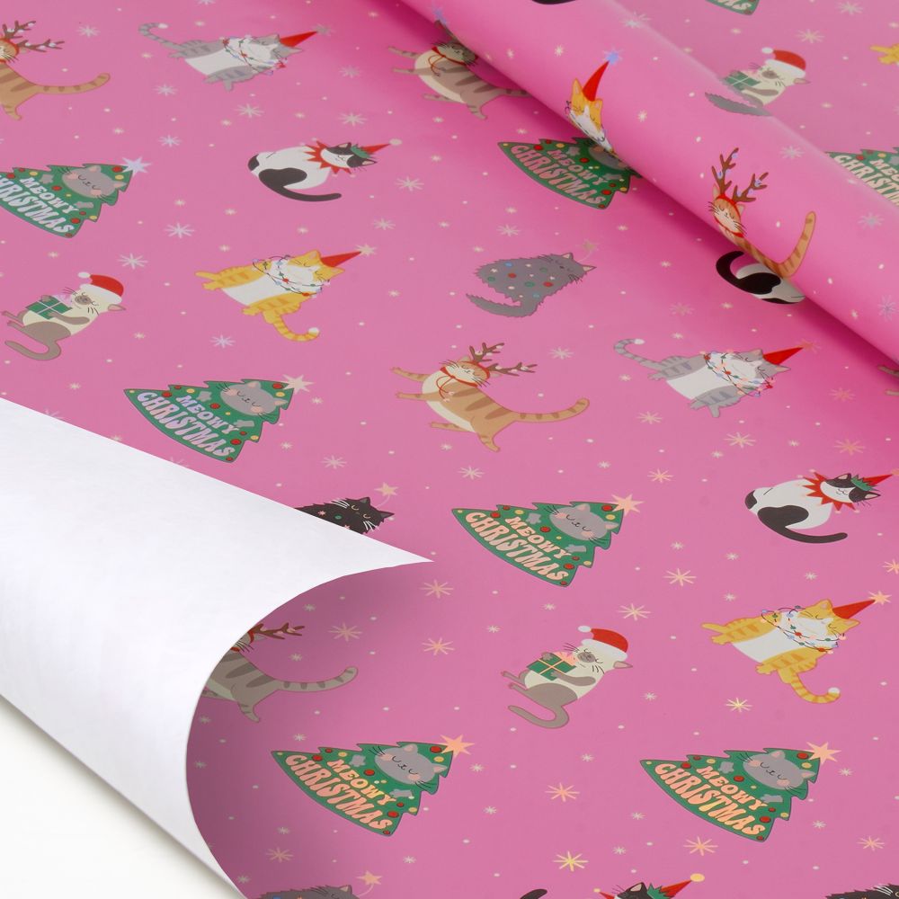 Presentpapper - Kitty, Meowy Christmas - 2