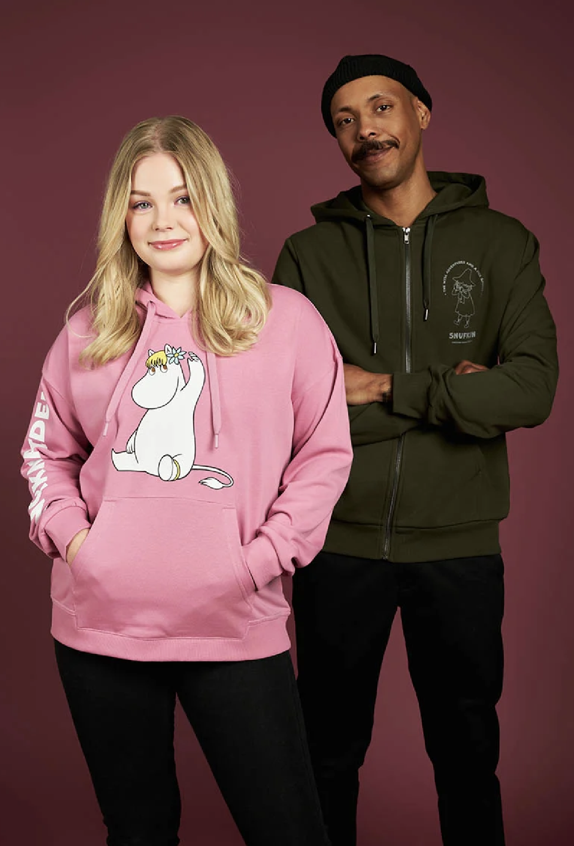 Moomin Lady Hoodie - Snorkmaiden Pink - 4
