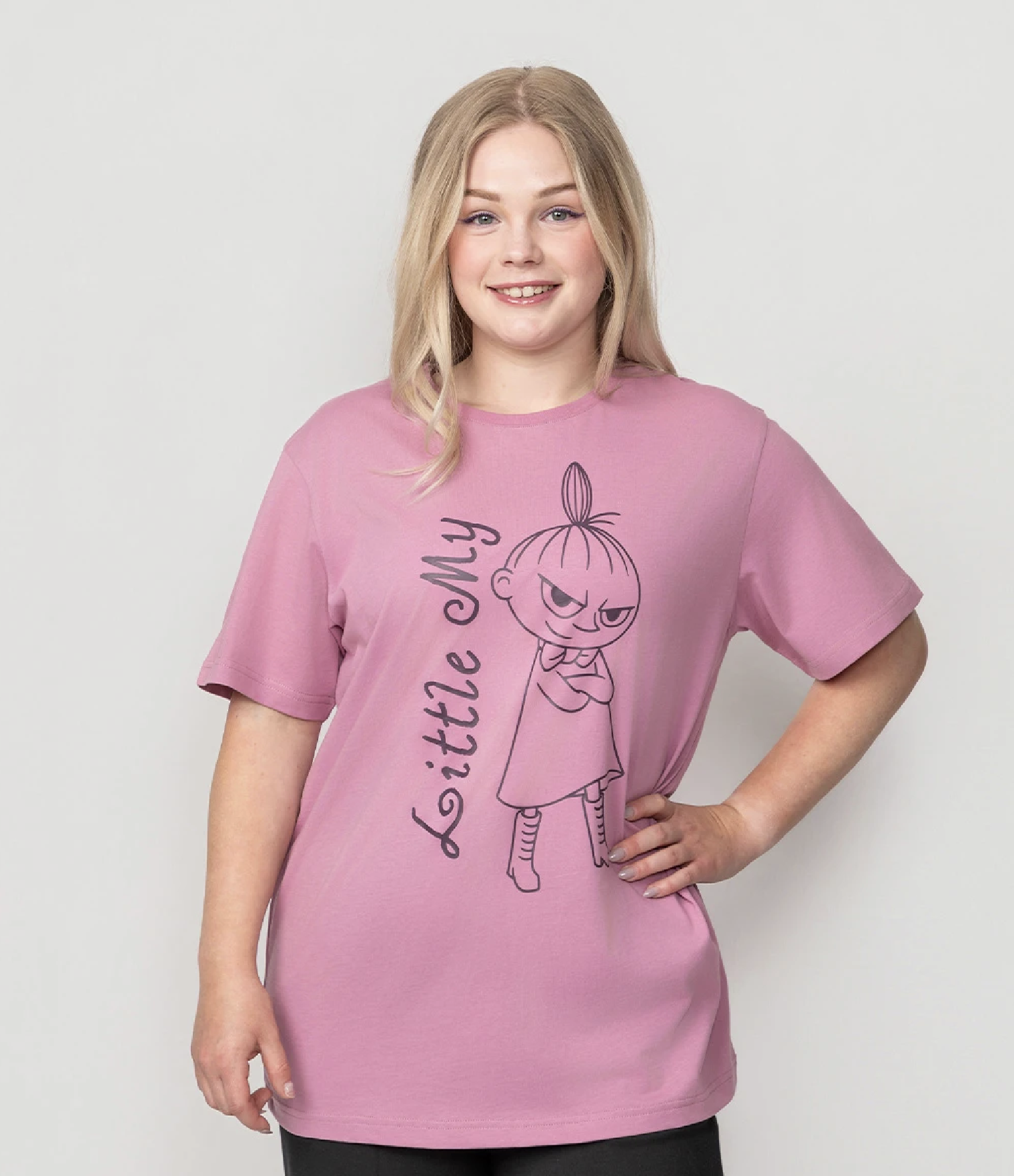 Mumin Vuxen T-shirt (Unisex) - Lilla My Rosa - 2