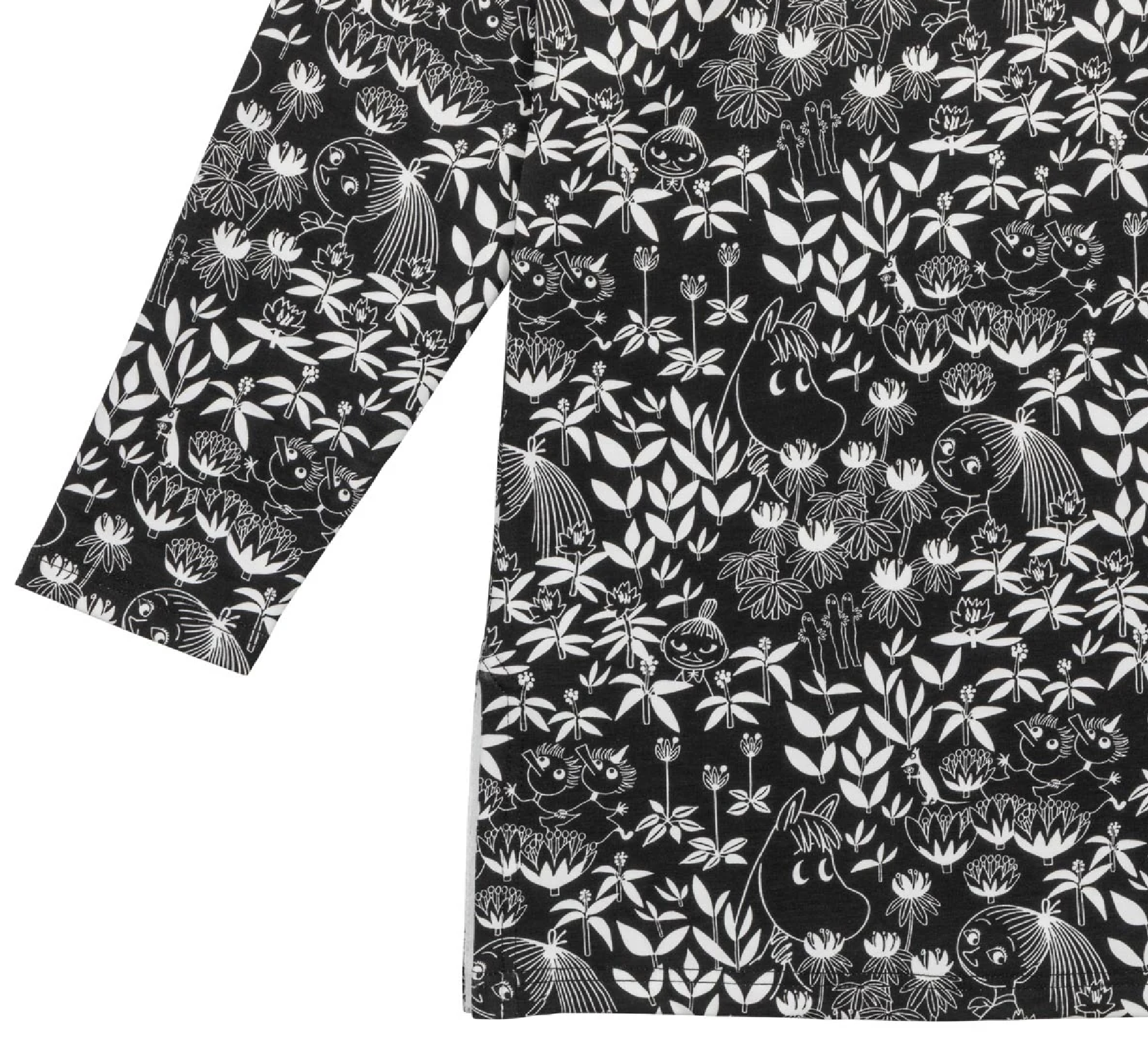 Moomin Lady Tunic - Primula black/white - 2