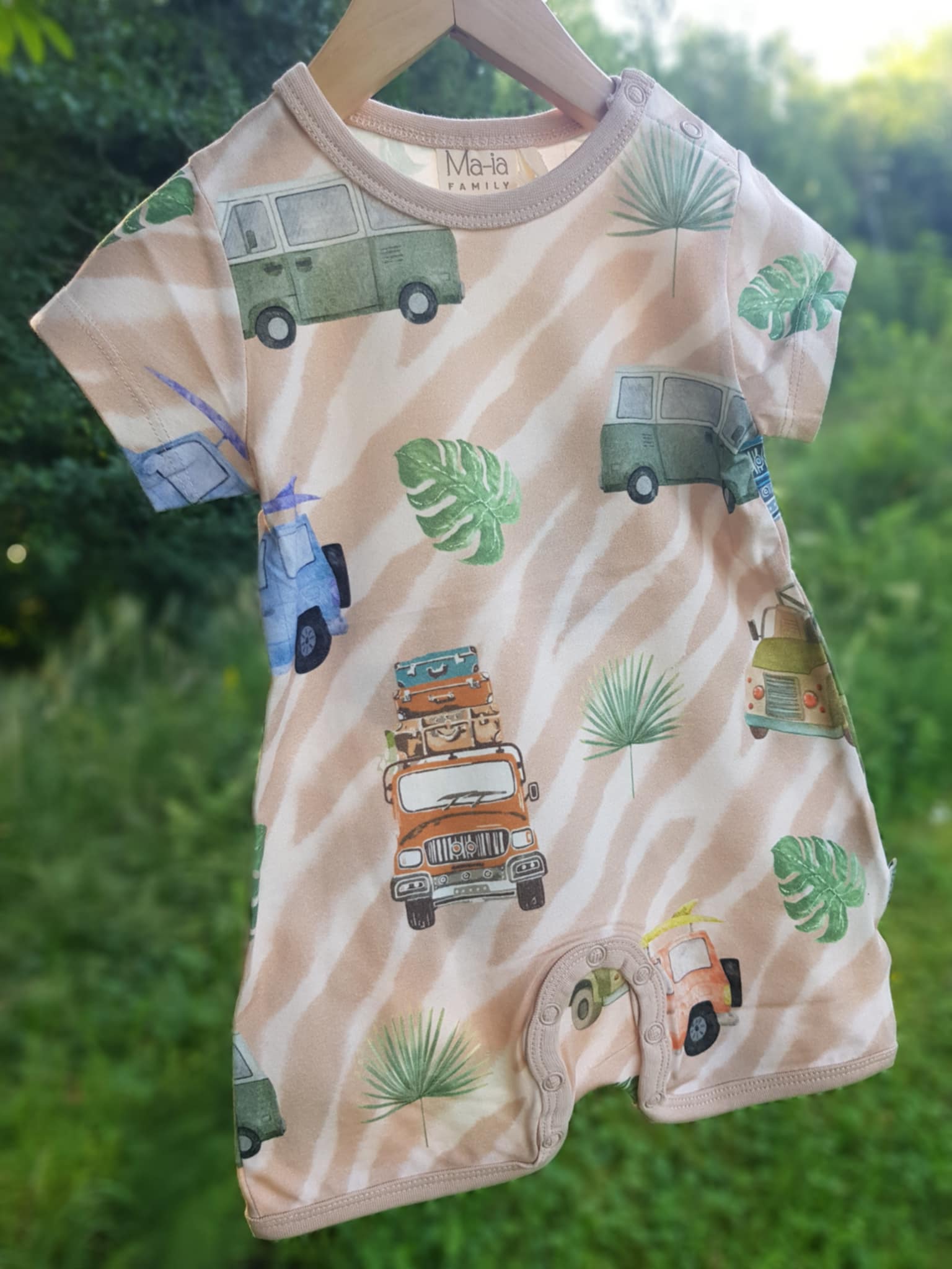 Playsuit Safaribilar