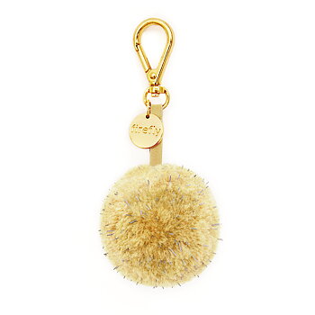 Reflective Pom Pom - Citron