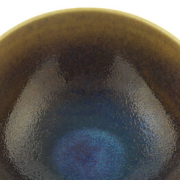 Berndt Friberg (1965) Unique Brown/Yellow Bowl 11 cm