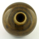 Berndt Friberg (1971) Unique Brown/Yellow Vase 7 cm