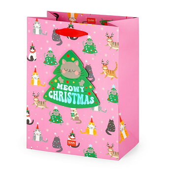 Gavepose Medium, Kitty, Meowy Christmas (GB0668), DETTE PRODUKT HAR PLANLAGT LEVERING I NOVEMBER 2026