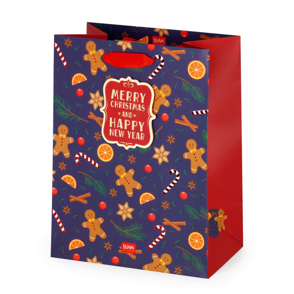 Presentpåse Medium, Gingerbread (GB0673)