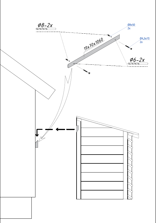 LuftX® Varmepumpesskydd til utedel - Tre - 4