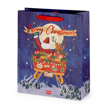 Gavepose Large, Sleigh, Merry Christmas (GB0660)