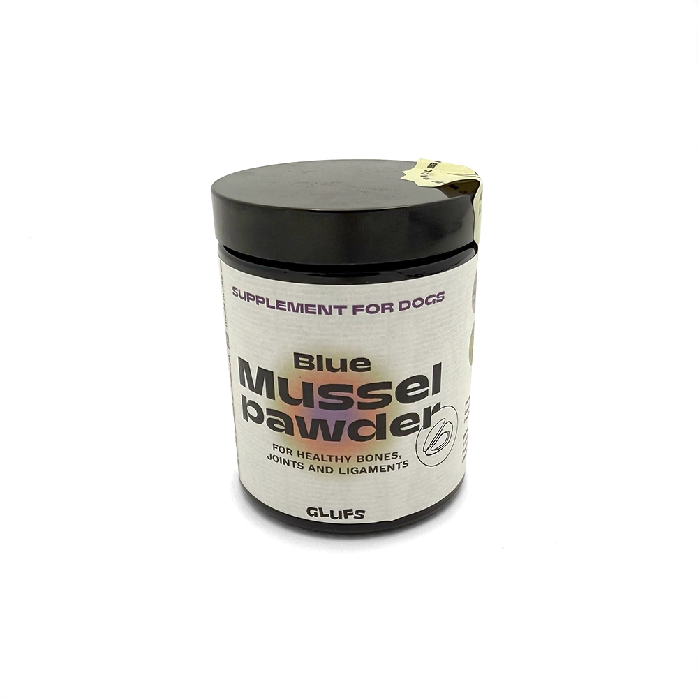 Gluf's mussel pawder blue mussel dietary supplement glucosamine for dog and cat joints