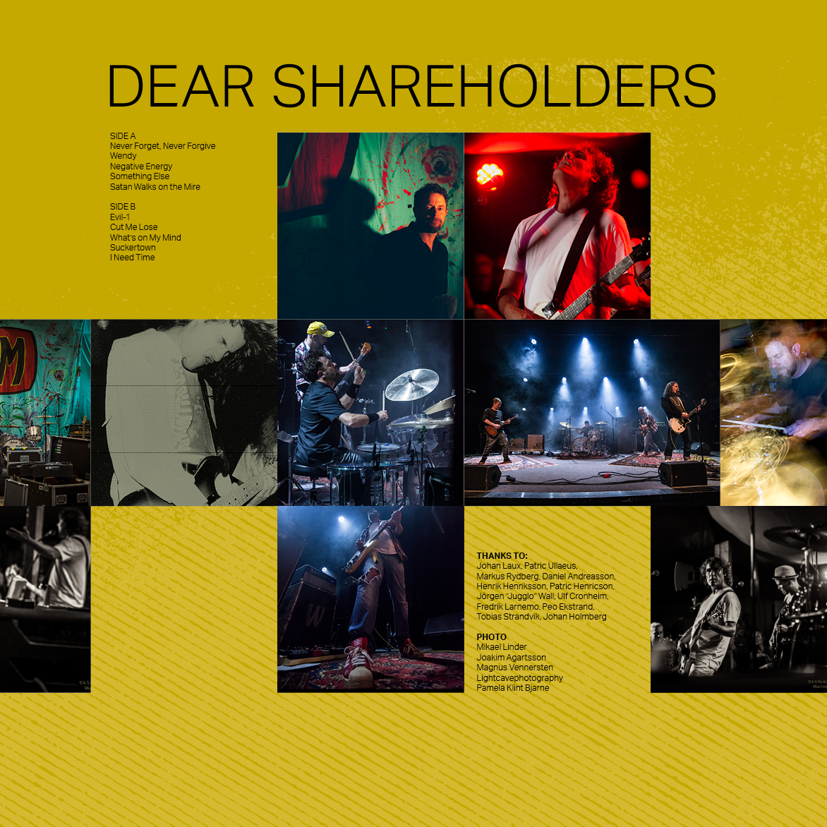 Come "Dear Shareholders" - 4