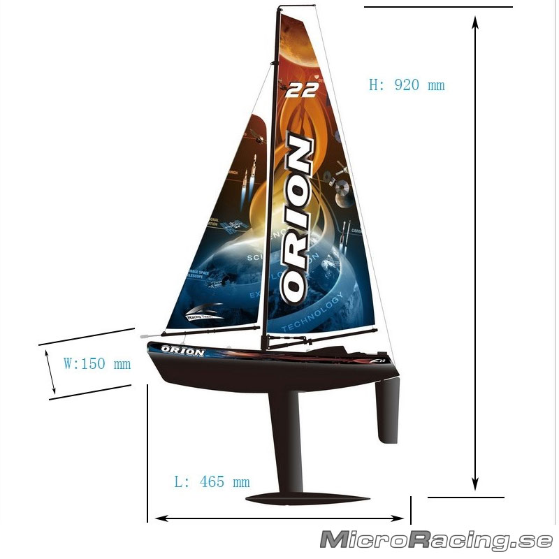DEAL* JOYSWAY - Segelbåt Orion V2 - RTR - 3