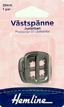 Väskspänne Oxid 20mm 1 par