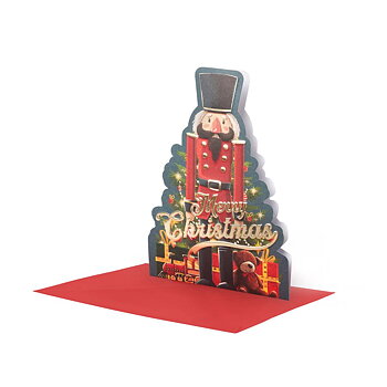 Large Greeting card, Nutcracker (BGNHJ0010), DETTE PRODUKT HAR PLANLAGT LEVERING I NOVEMBER 2026