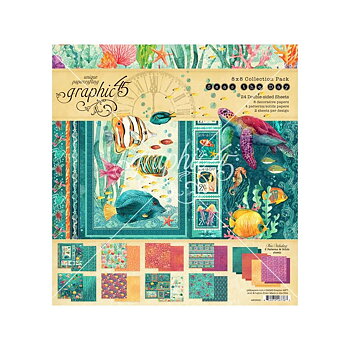 Graphic45 - Collection Pack 8x8 - Seas The Day