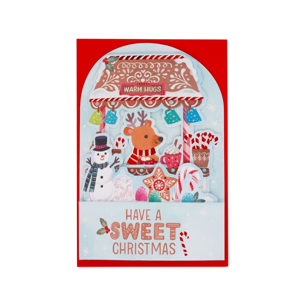 Popup Greeting card, Xmas, Xmas cart, Have a sweet Christmas (BGPXS0010) - 2