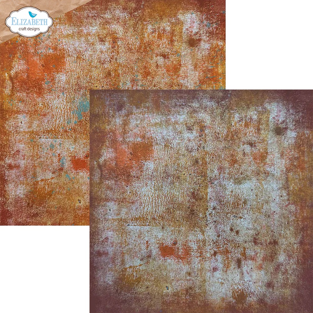 Elizabeth  -  Printed Cardstock -12x12 - Backgrounds Volume 2 - 5