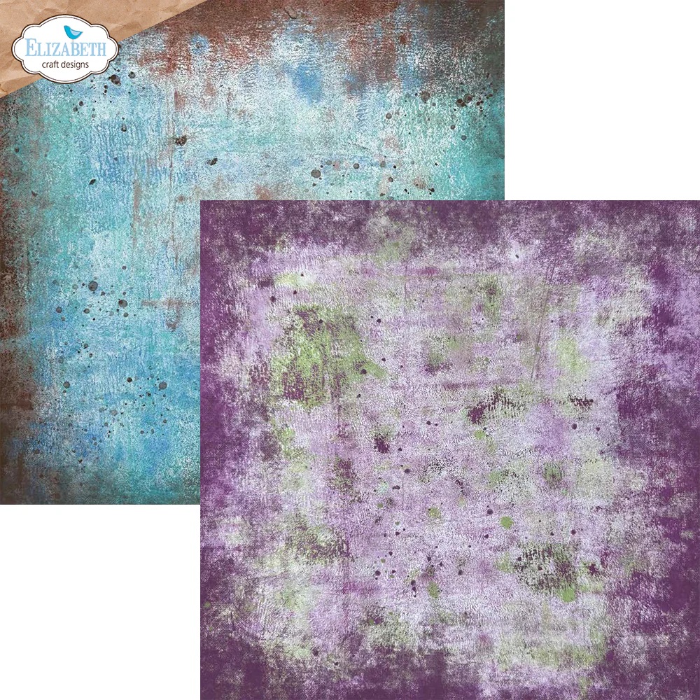 Elizabeth  -  Printed Cardstock -12x12 - Backgrounds Volume 2 - 3
