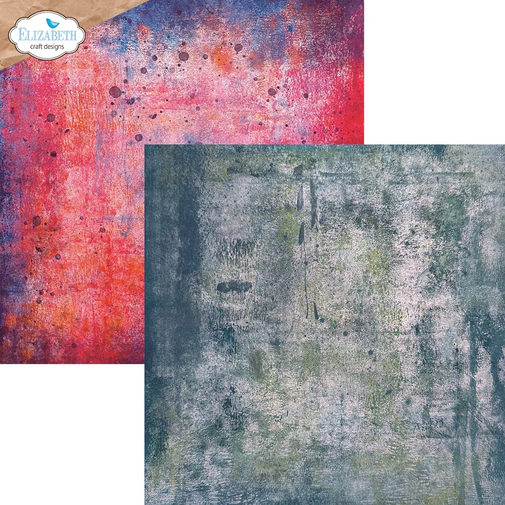 Elizabeth  -  Printed Cardstock -12x12 - Backgrounds Volume 2 - 7