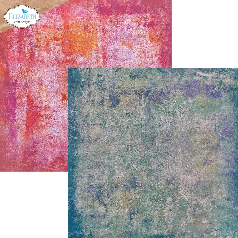 Elizabeth  -  Printed Cardstock -12x12 - Backgrounds Volume 2 - 4