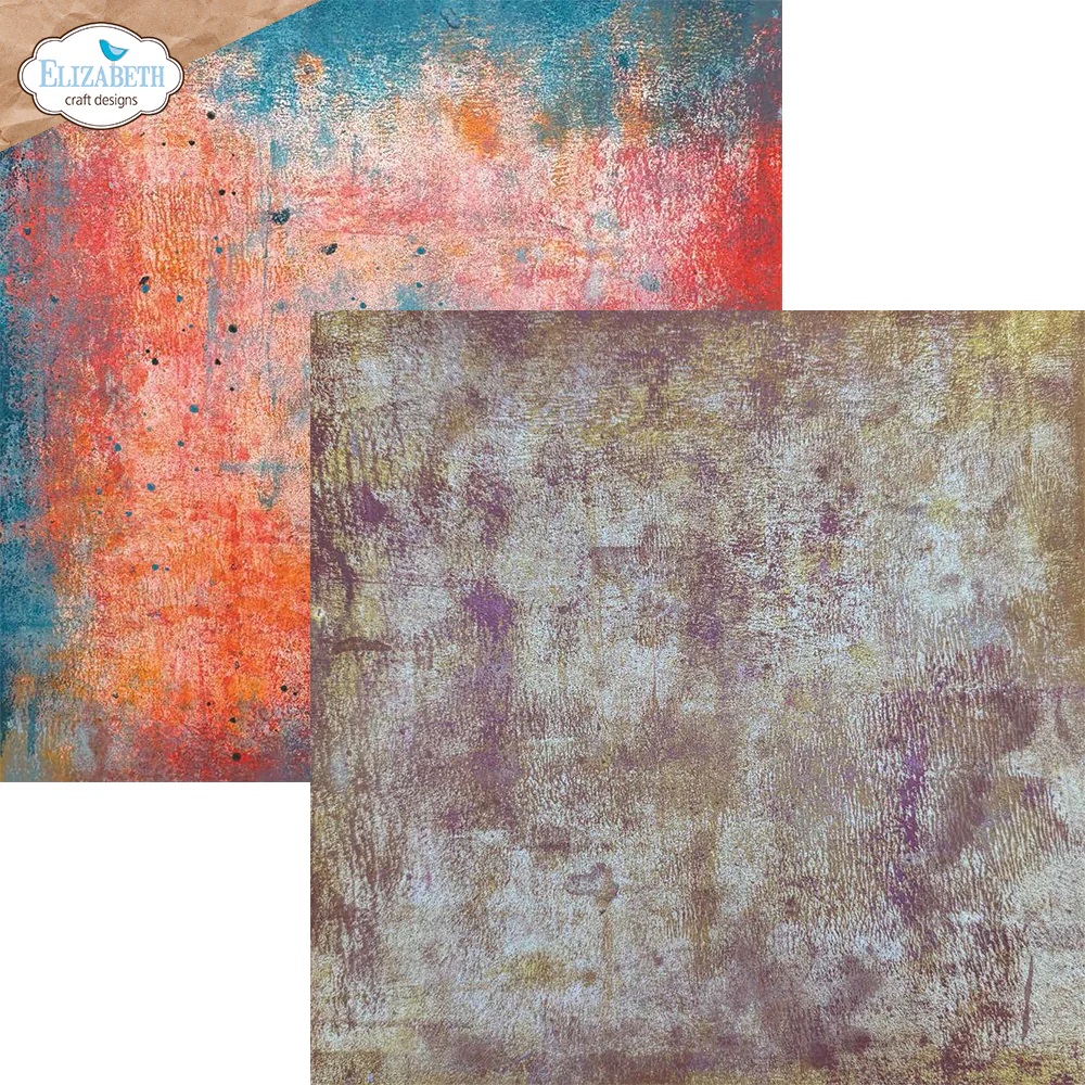 Elizabeth  -  Printed Cardstock -12x12 - Backgrounds Volume 2 - 6