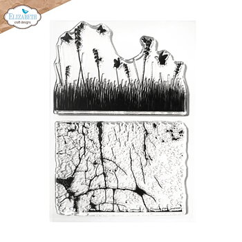 Elizabeth - Clear stamps - Cracked fields