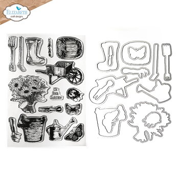 Elizabeth - Garden of Love Stamp and Die Set