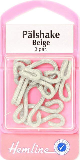 Pälshäktor Beige 3 par