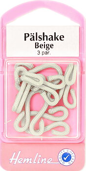 Pälshäktor Beige 3 par