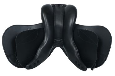 Hoppsadel i läder med Polyflexbom. Flexzone- Saddles "Berlin" - 5 Utbytbara koppjärn - 3