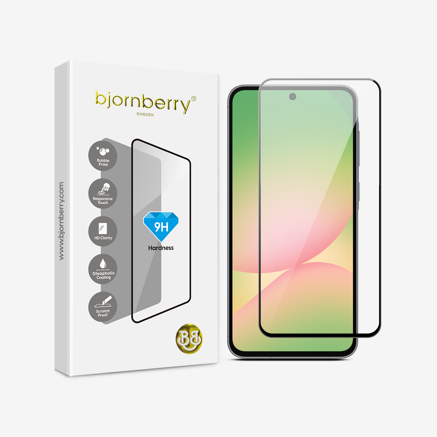 Bjornberry Samsung Galaxy A36 - Tempered Glas Screen Protector