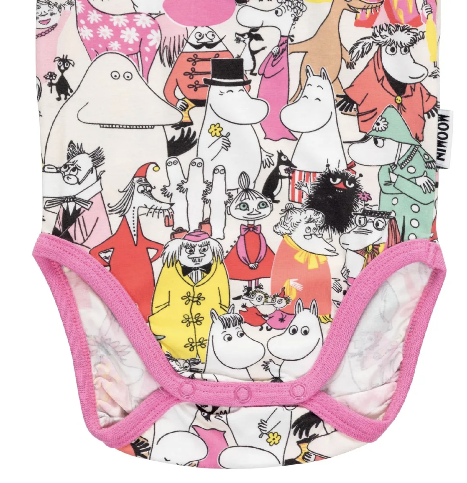 Mumin Bebis Body - Klassträff Naturvit - 3